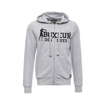 Boxeur Des Rues  BASIC HOODED FZIP SWEAT WITH FRONT LOGO